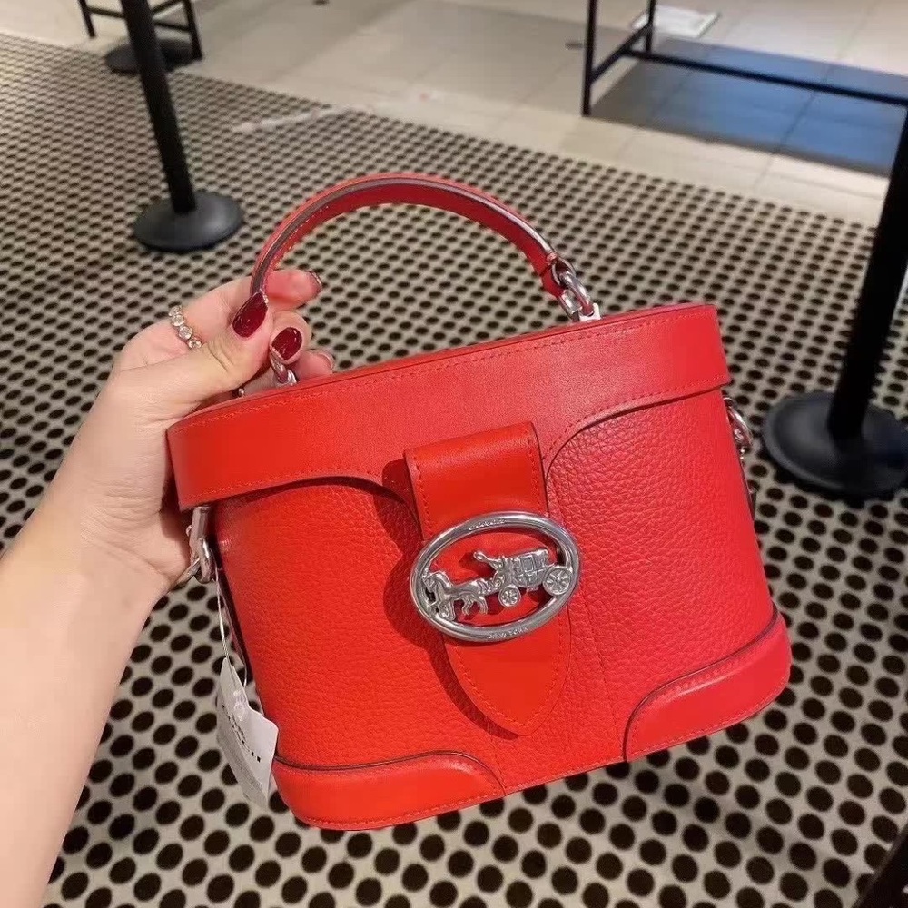 COPY - 💕😋SALE SALE💕💕 COACH Georgie Gem Crossbody With Rivets